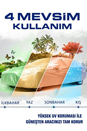 Toyota Avensis Sedan Uyumlu Miflonlu Oto Branda Premium Kalite Araba Brandası