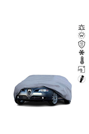 Alfa Romeo 166 Oto Branda 1998-2007 Miflonlu Su Geçirmez Oto Branda Uv Koruyuculu