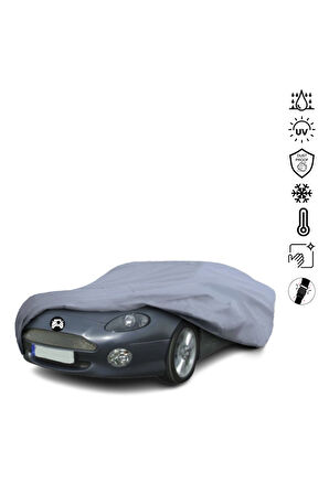 Aston Martin Db7 Gt Coupe 2000-2004 Araba Brandası Miflonlu Su Geçirmez Dış Ortam Araba Brandası