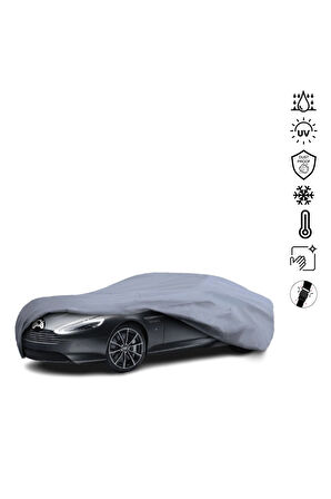 Aston Martin Db9 Coupe 2012-2015 Araba Brandası Miflonlu Su Geçirmez Dış Ortam Araba Brandası
