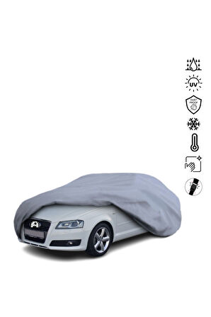Audı A3 8p Hatchback (2003-2008) Araba Brandası Miflonlu Su Geçirmez Dış Ortam Araba Brandası