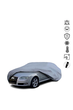 Audı A8 D3 Sedan (2002-2007) Miflonlu Su Geçirmez Oto Branda Uv Koruyuculu