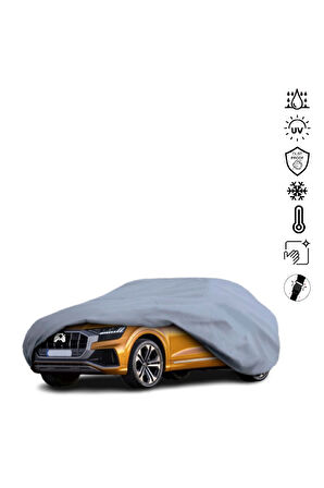 Audi Q8 Suv (2018-) Miflonlu Su Geçirmez Oto Branda Uv Koruyuculu