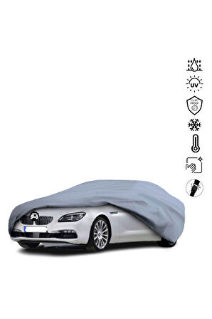 BMW 6 SERİSİ F06 GRAN COUPE (2012-2018) Araba Brandası Miflonlu Su Geçirmez 4 Mevsim Araba Brandası