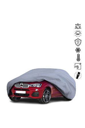 Bmw X4 F26 (2014-2018) Araba Brandası Miflonlu Su Geçirmez Araba Brandası Uv Koruyuculu