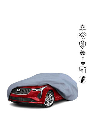 Cadıllac Ct4 (2019-) Araba Brandası Miflonlu Su Geçirmez Araba Brandası Uv Koruyuculu
