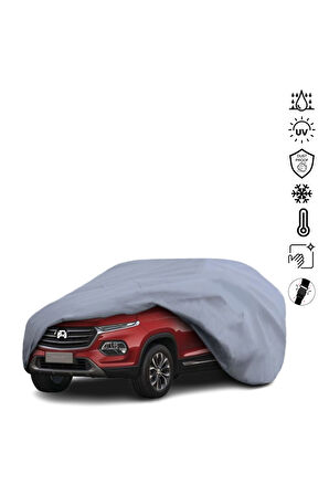 Chevrolet Groove (2021-) Araba Brandası Miflonlu Su Geçirmez Araba Brandası Uv Koruyuculu