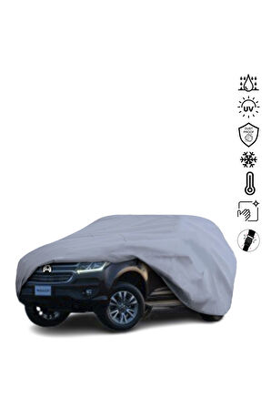 Chevrolet Trailblazer 2 (2016-2019) Araba Brandası Miflonlu Su Geçirmez Dış Ortam Araba Brandası