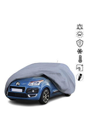 Citroen C3 1 Picasso (2013-2017) Araba Brandası Miflonlu Su Geçirmez Dış Ortam Araba Brandası