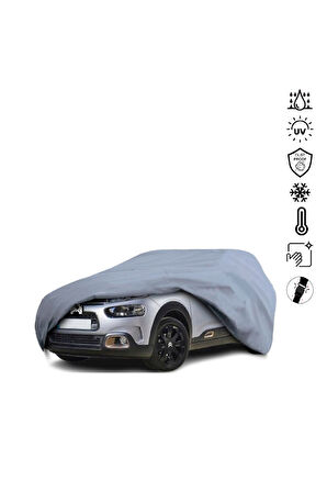 Citroen C4 Cactus (2014-) Miflonlu Su Geçirmez Oto Branda Uv Koruyuculu