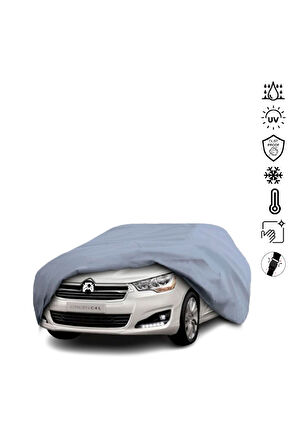 Citroen C4 L (2012-2016) Miflonlu Su Geçirmez Oto Branda Uv Koruyuculu