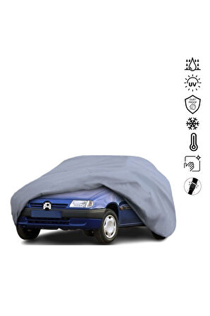 Citroen Saxo (1996-2002) Araba Brandası Miflonlu Su Geçirmez Araba Brandası Uv Koruyuculu