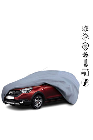 Dacia Lodgy (2012-) Miflonlu Su Geçirmez Oto Branda Uv Koruyuculu