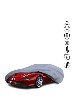Ferrari F8 Araba Brandası Miflonlu Su Geçirmez Araba Brandası Uv Koruyuculu