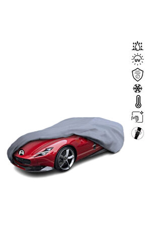 Ferrari Monza Araba Brandası Miflonlu Su Geçirmez Araba Brandası Uv Koruyuculu