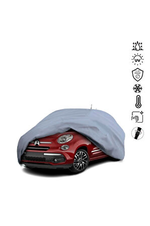 Fiat 500 L Miflonlu Su Geçirmez Oto Branda Uv Koruyuculu