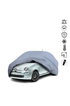 Fiat 500 Miflonlu Su Geçirmez Oto Branda Uv Koruyuculu