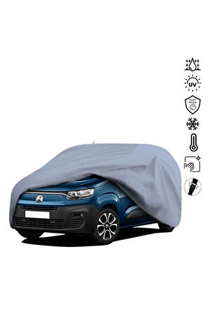 FİAT DOBLO 3 K9 (2022-) Araba Brandası Miflonlu 4 Mevsim Oto Branda