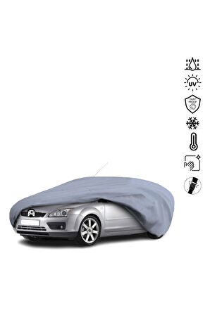 Ford Focus 2 Hatchback (2005-2010) Araba Brandası Miflonlu Su Geçirmez Dış Ortam Araba Brandası