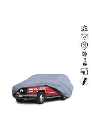 Gmc Yukon 1 (GMT400) Araba Brandası Miflonlu Su Geçirmez Araba Brandası Uv Koruyuculu