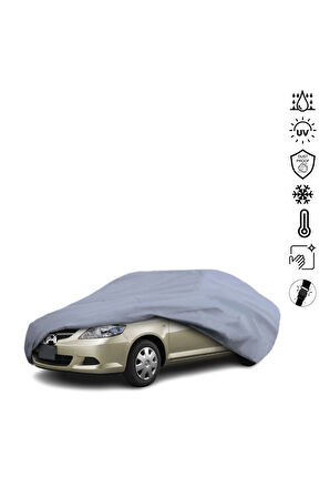 Honda City Zx Sedan 4 (2006-2008) Araba Brandası Miflonlu Su Geçirmez Dış Ortam Araba Brandası