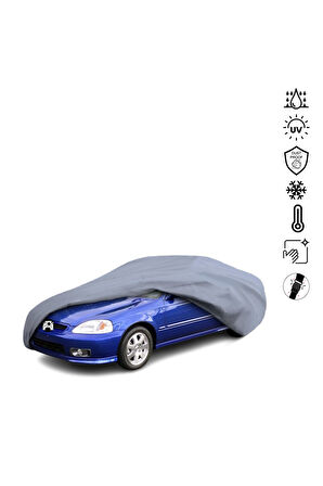 Honda Civic 6 Sedan (1995-2001) Araba Brandası Miflonlu Su Geçirmez Araba Brandası Uv Koruyuculu
