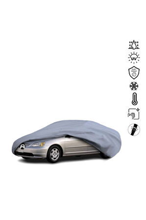 Honda Civic 7 Hatchback Araba Brandası Miflonlu Su Geçirmez Araba Brandası Uv Koruyuculu