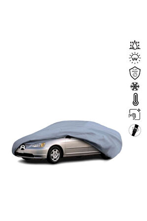 Honda Civic 7 Sedan (2001-2006) Miflonlu Su Geçirmez Oto Branda Uv Koruyuculu
