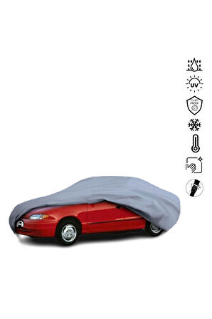 Hyundai Accent 1 Sedan (1994-2000) Miflonlu Su Geçirmez Oto Branda Uv Koruyuculu