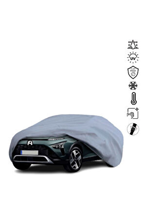 Hyundai Bayon Miflonlu Su Geçirmez Oto Branda Uv Koruyuculu