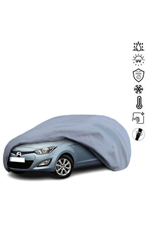 Hyundai I20 (2009-2014) Miflonlu Su Geçirmez Oto Branda Uv Koruyuculu