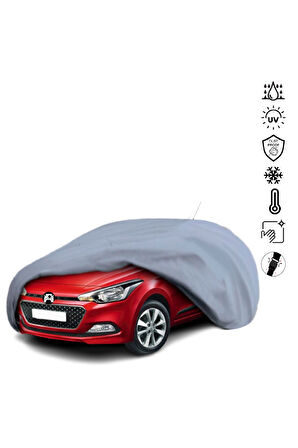 Hyundai I20 2 Active (2016-2018) Miflonlu Su Geçirmez Oto Branda Uv Koruyuculu