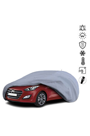 Hyundai I30 2 Coupe (2013-2015) Araba Brandası Miflonlu Su Geçirmez Araba Brandası Uv Koruyuculu