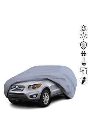 Hyundai Santa Fe 2 (2006-2013) Araba Brandası Miflonlu Su Geçirmez Araba Brandası Uv Koruyuculu
