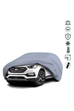 Hyundai Santa Fe 3 (2013-2018) Araba Brandası Miflonlu Su Geçirmez Araba Brandası Uv Koruyuculu
