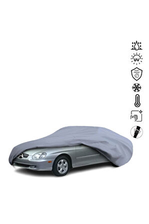Hyundai Sonata 4 (2001-2004) Araba Brandası Miflonlu Su Geçirmez Araba Brandası Uv Koruyuculu