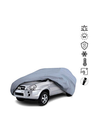 Hyundai Tucson 1 (2004-2010) Miflonlu Su Geçirmez Oto Branda Uv Koruyuculu