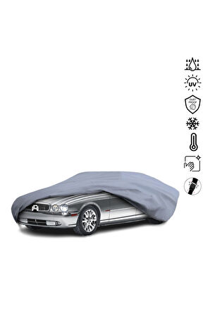 Jaguar Xj X350 (2003-2006) Araba Brandası Miflonlu Su Geçirmez Araba Brandası Uv Koruyuculu