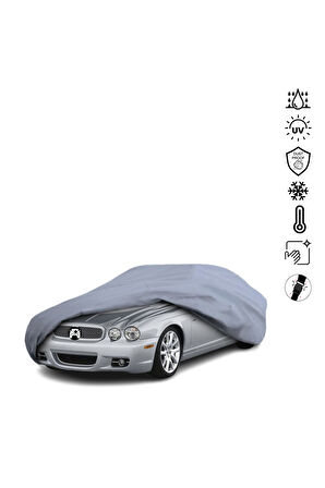 Jaguar Xj X358 (2007-2009) Araba Brandası Miflonlu Su Geçirmez Araba Brandası Uv Koruyuculu