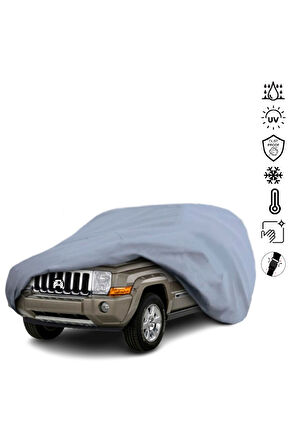 Jeep Commander (2006-2010) Miflonlu Su Geçirmez Oto Branda Uv Koruyuculu