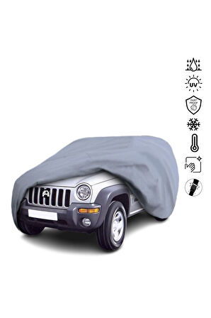 Jeep Liberty (2000-2007) Araba Brandası Miflonlu Su Geçirmez Araba Brandası Uv Koruyuculu