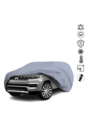 Jeep Wagoneer (WS) Araba Brandası Miflonlu Su Geçirmez Araba Brandası Uv Koruyuculu