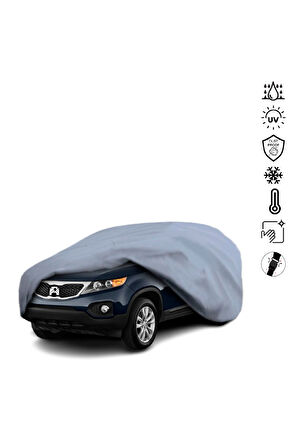 Kia Sorento 2 (2009-2014) Miflonlu Su Geçirmez Oto Branda Uv Koruyuculu