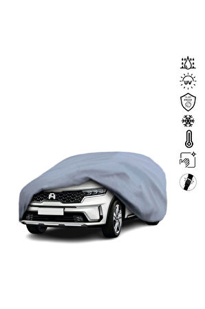 Kia Sorento 4 (2020-) Miflonlu Su Geçirmez Oto Branda Uv Koruyuculu