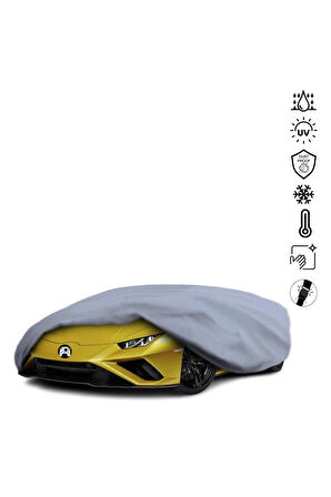 Lamborghini Huracan Araba Brandası Miflonlu Su Geçirmez Araba Brandası Uv Koruyuculu