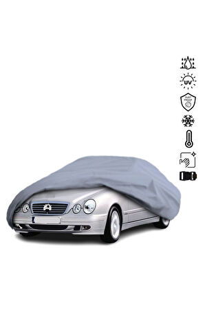 Mercedes Benz Clk W208 Araba Brandası Miflonlu Su Geçirmez Araba Brandası Uv Koruyuculu