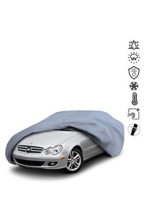 Mercedes Benz Clk W209 Araba Brandası Miflonlu Su Geçirmez Araba Brandası Uv Koruyuculu