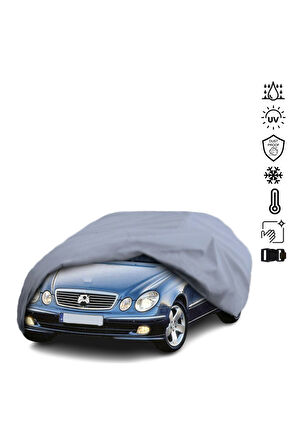 Mercedes Benz E W211 Araba Brandası Miflonlu Su Geçirmez Araba Brandası Uv Koruyuculu