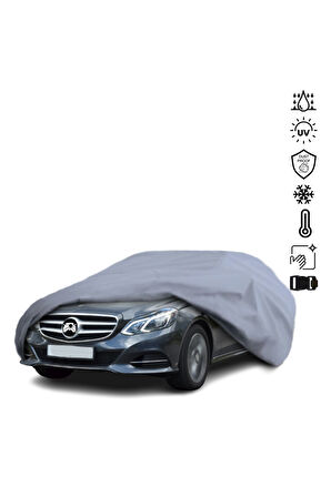 Mercedes Benz E W212 Araba Brandası Miflonlu Su Geçirmez Araba Brandası Uv Koruyuculu