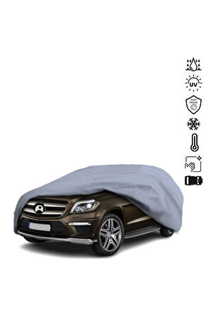Mercedes Benz Gl X166 Araba Brandası Miflonlu Su Geçirmez Araba Brandası Uv Koruyuculu